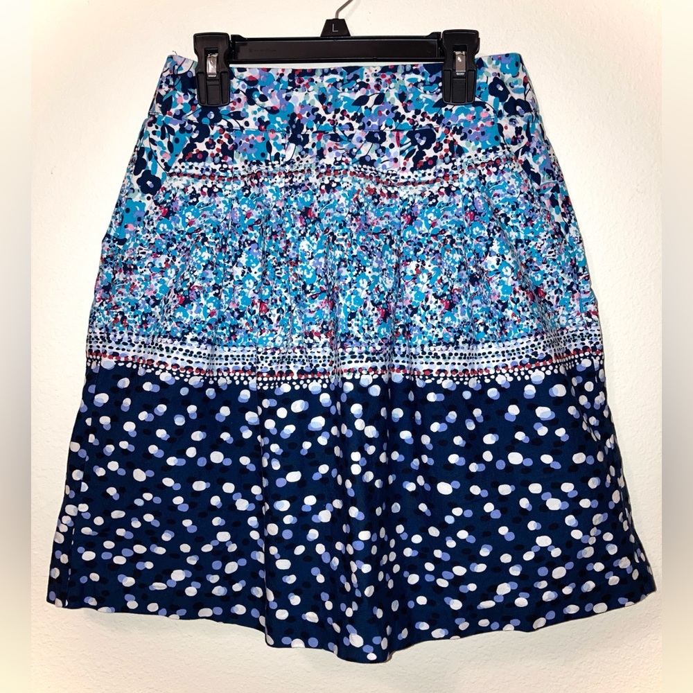 Van Heusen Multicolor Pleated Skirt Size 0